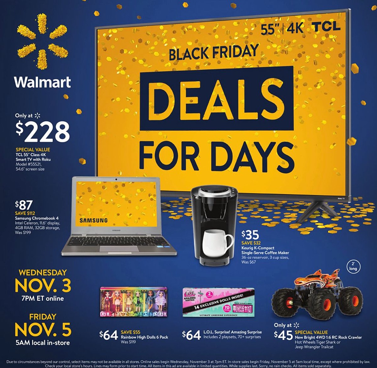Walmart's 2021 Black Friday Deals Have Been Announced - When To Black Friday 2021 Deals Start