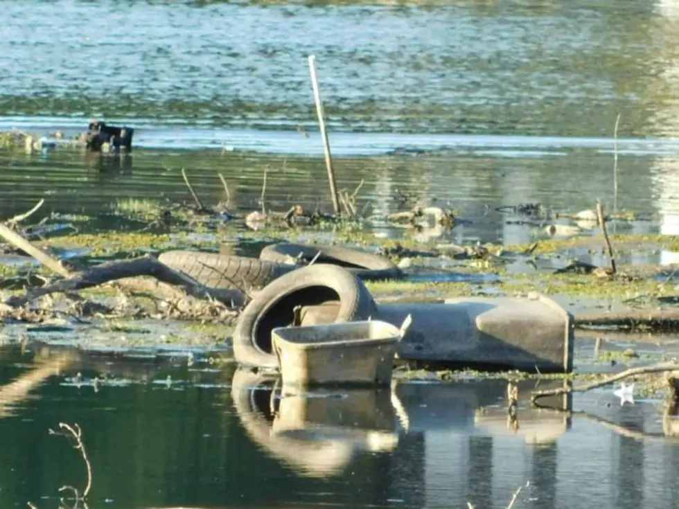 Shameful &#8216;Trash Islands&#8217; Exposed by Low Water in Cross Lake