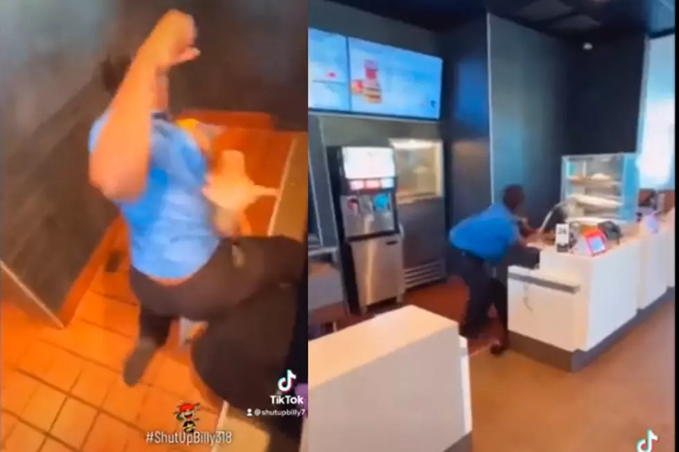 Watch This Crazy Louisiana Brawl Breakout in Fast Food Spot