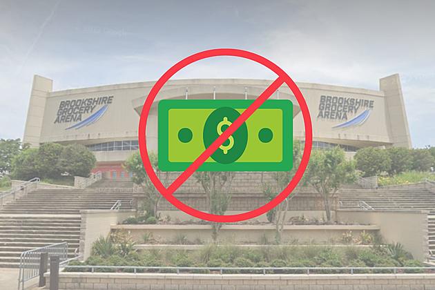 No More Cash at the Brookshire Grocery Arena Box Office