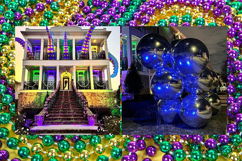 New Orleans, LA Kraken House Adds New Mardi Gras Décor
