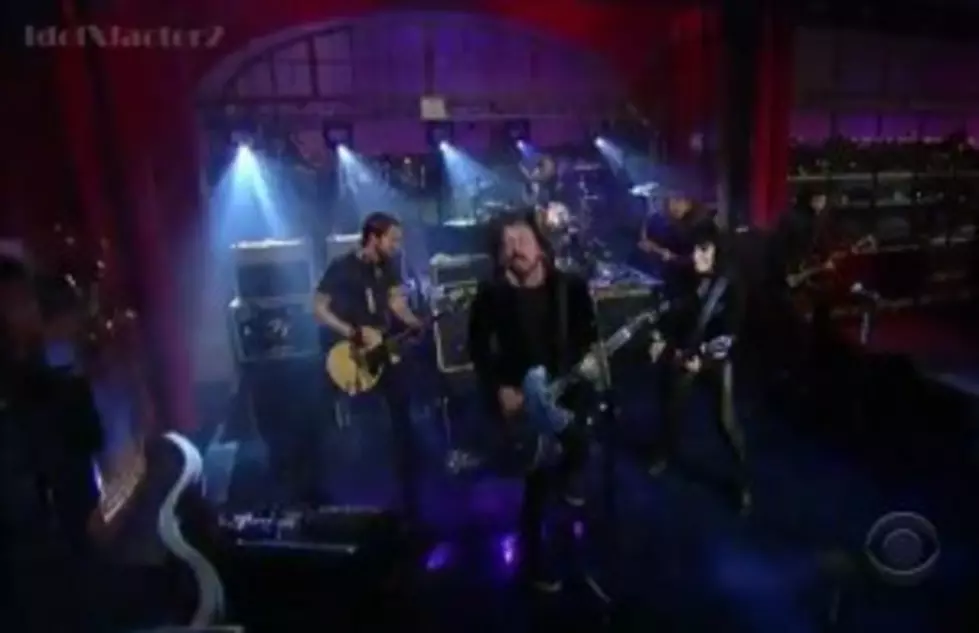 Foo Fighters &#038; Joan Jett Rock Letterman [VIDEO]