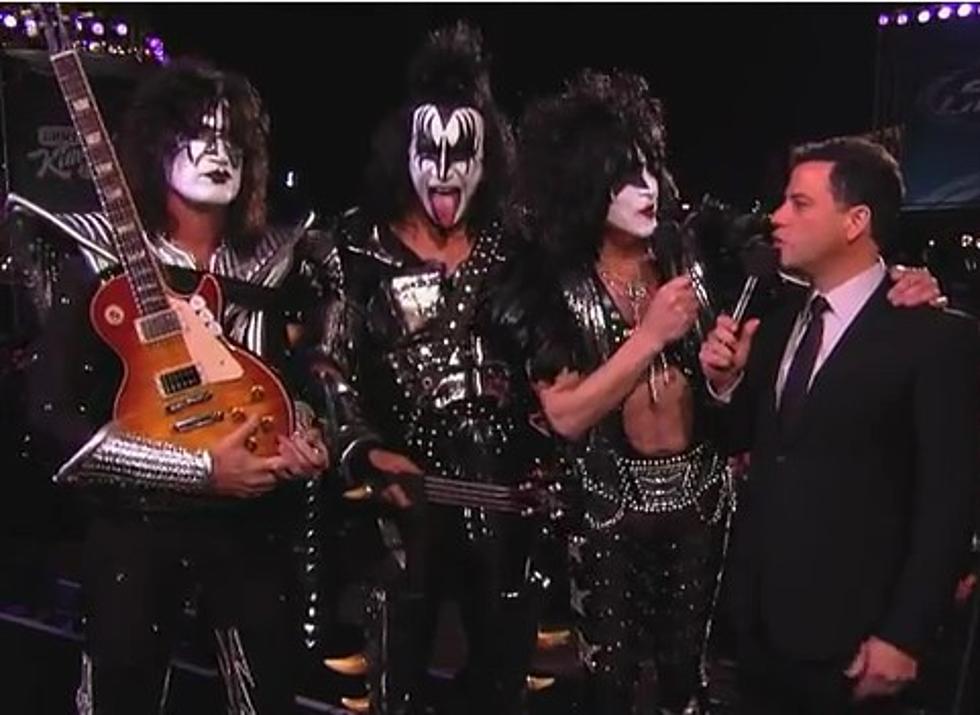 Kiss Perform on Jimmy Kimmel Live! [VIDEO]