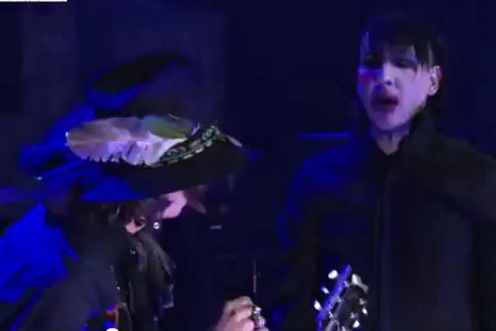 Marilyn Manson and Johnny Depp – The New ‘Odd Couple’? [VIDEO]