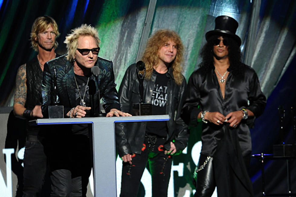 Guns N’ Roses Members Thank Fans During Rock and Roll Hall of Fame Induction
