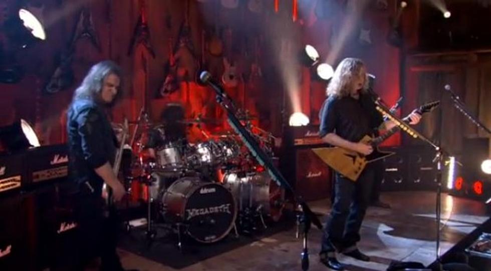 Megadeth Rock &#8216;Guitar Center Sessions&#8217;
