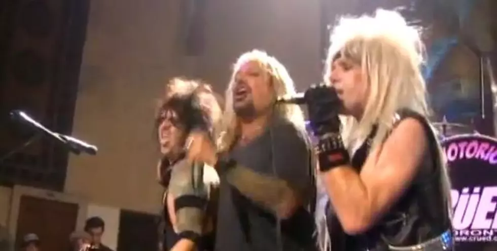 VInce Neil Jams With Motley Crue Tribute Band [VIDEO]