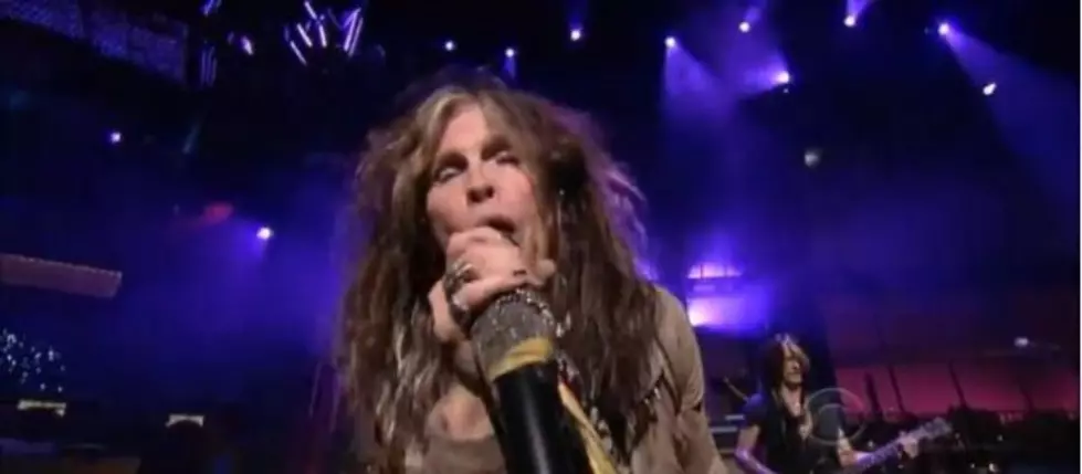 Aerosmith Unleash &#8216;Lover Alot&#8217; on Letterman appearance [VIDEO]