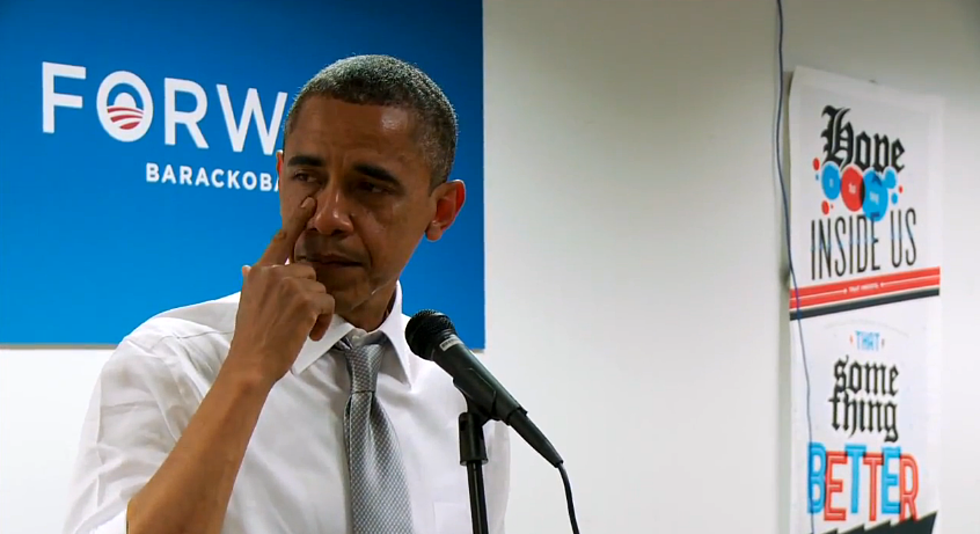 ‘Sensitive Obama’ Meme Puts the Crying President Inside Movies, News and More