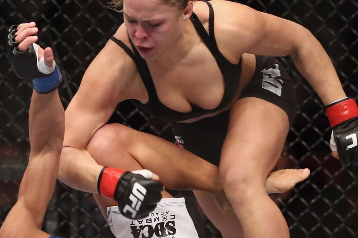 Cosmopolitan on X: MMA fighter says Her F-cup breasts are forcing