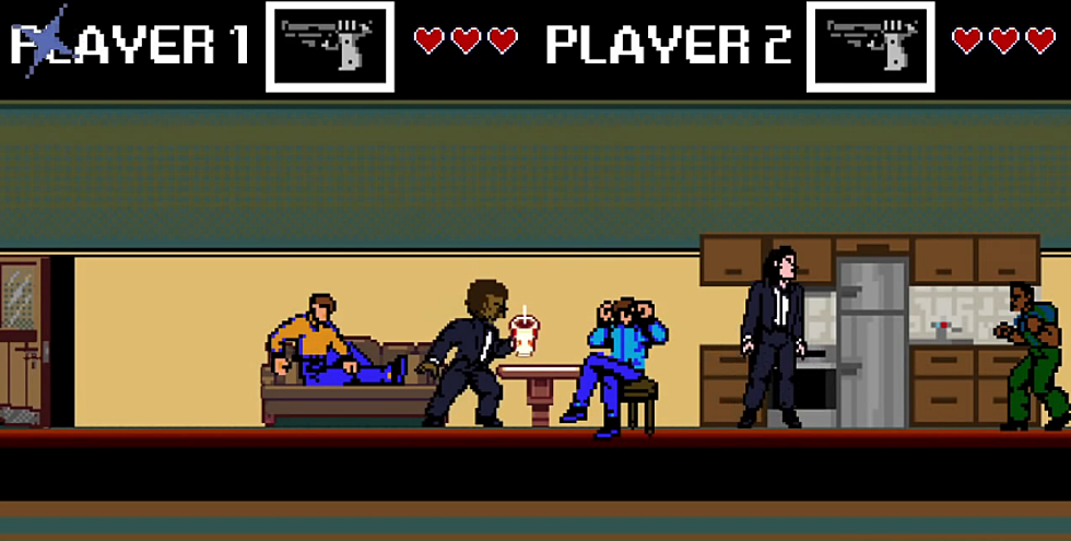 Pulp Fiction’s Vincent Vega and Jules Get Pixelated in Funny & Gory 8-Bit Video