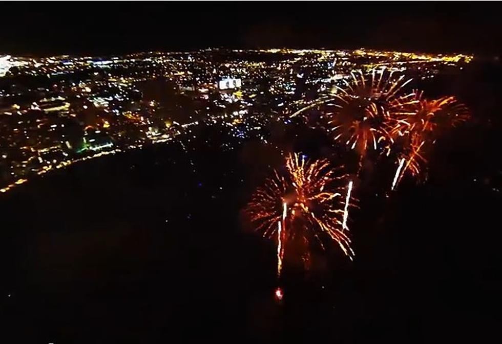 Drone Shoots Video of a Fireworks Display From Inside the Fireworks Display [VIDEO]