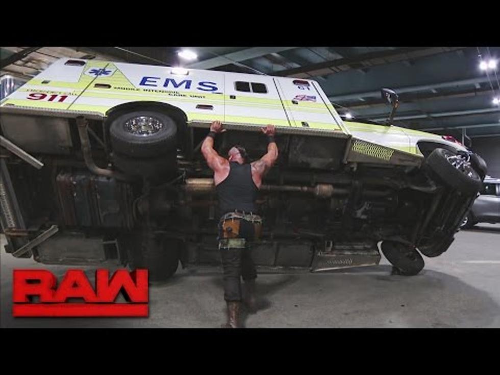 Braun Strowman Destroys Roman Reigns on Monday Night Raw
