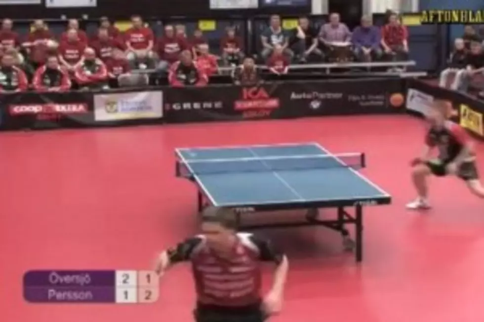 See the Greatest Ping Pot Shot Ever, Next To Forrest Gump [VIDEO]