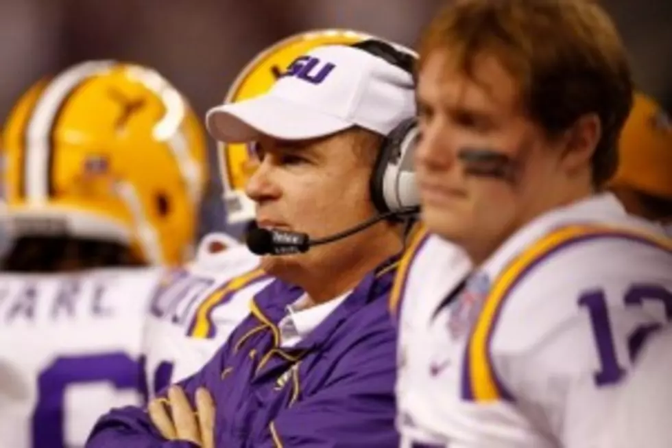 LSU Tigers Football Coach Les Miles Preview of LSU vs NWS [VIDEO]