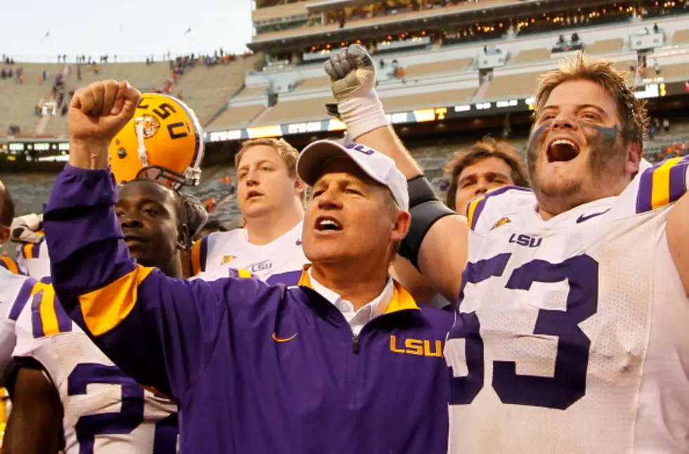 LSU Football Head Coach Les Miles Speaks Prior to Auburn Game [VIDEO]