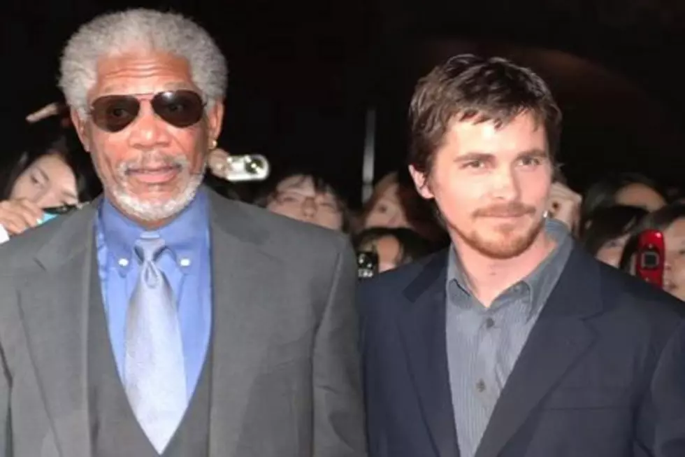Outtakes From &#8216;The Dark Knight Rises': Morgan Freeman and Christian Bale [VIDEOS]