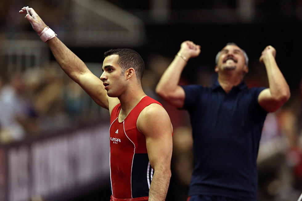 Olympic Coach Pulls Out Epic Celebration Dance Over – Yes – a Gymnastics Routine