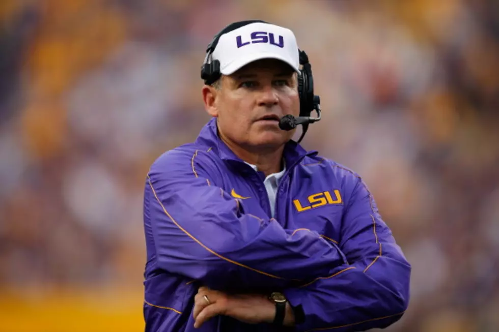 LSU Coach Les Miles Talks About Towson Game [VIDEO]