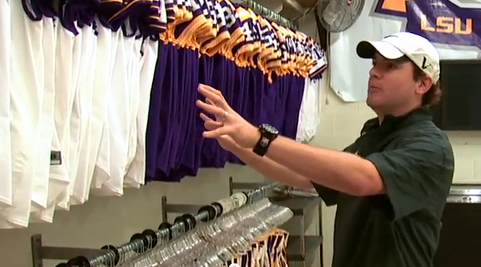 Take A Look Inside the LSU Tigers’ Equipment Room [Video]