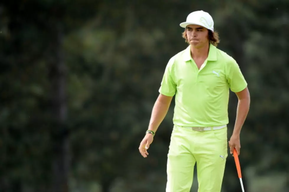 Rickie Fowler Wears Bright Green Outfit to Opening Day of the Masters [PHOTOS]