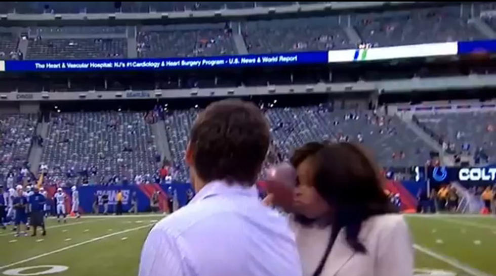 Fox Sports’ Sideline Reporter Pam Oliver Gets Hit In the Face With a Football