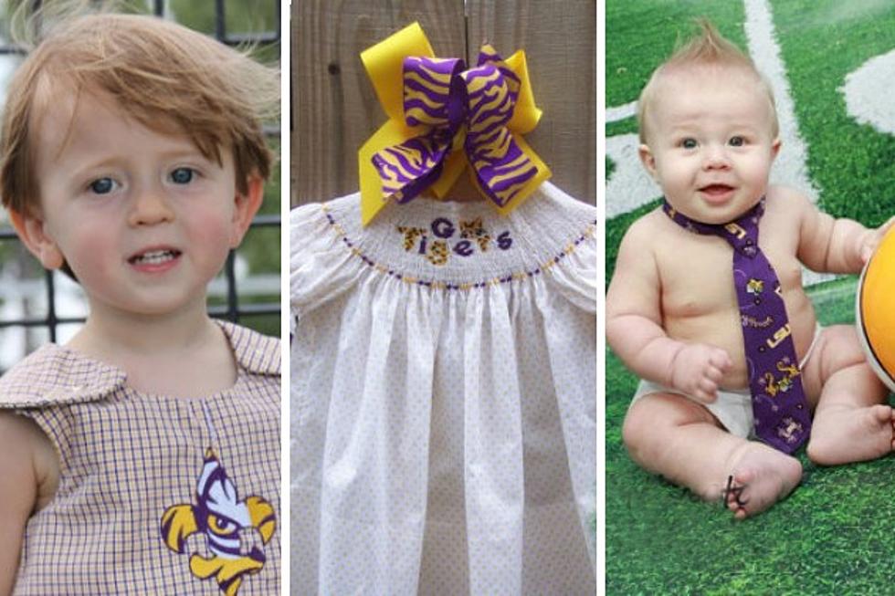 Cute Baby Clothes for the Mini LSU Tigers Fan in Your Family