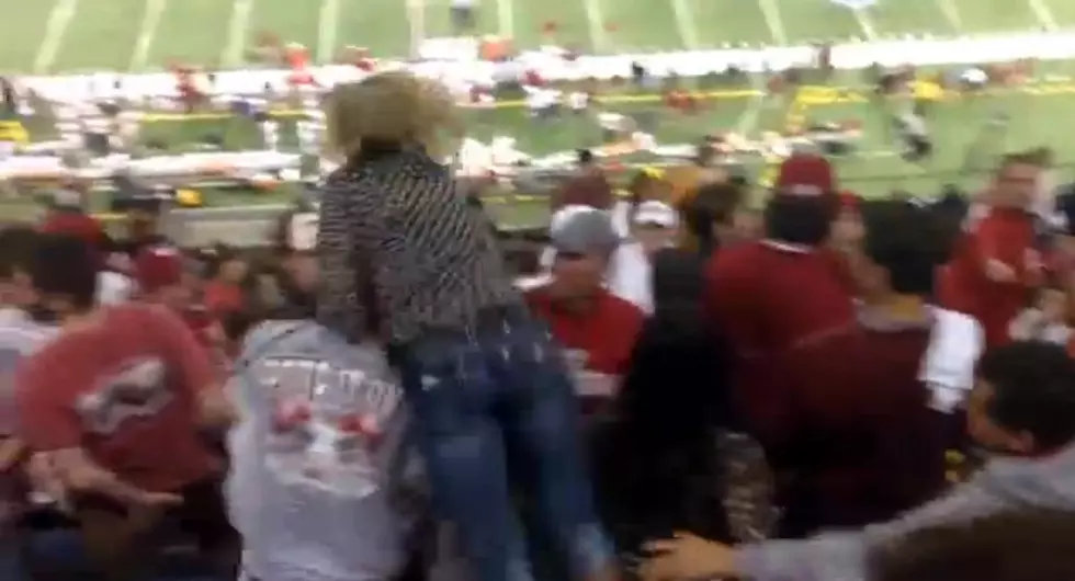 Upset Alabama Crimson Tide Fan Goes Crazy & Attacks Oklahoma Student [Video]