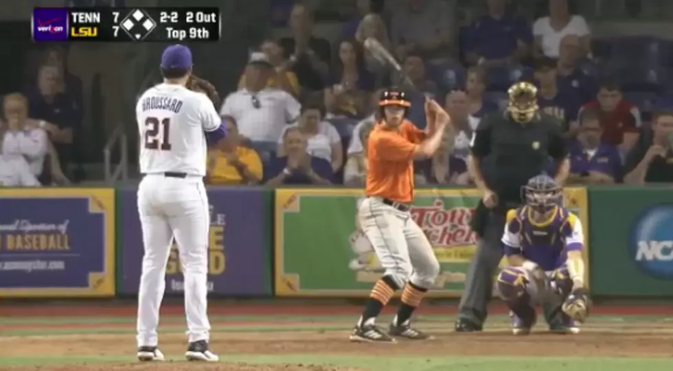 LSU Tigers Beat University of Tennessee 8-7 With Walk Off Single