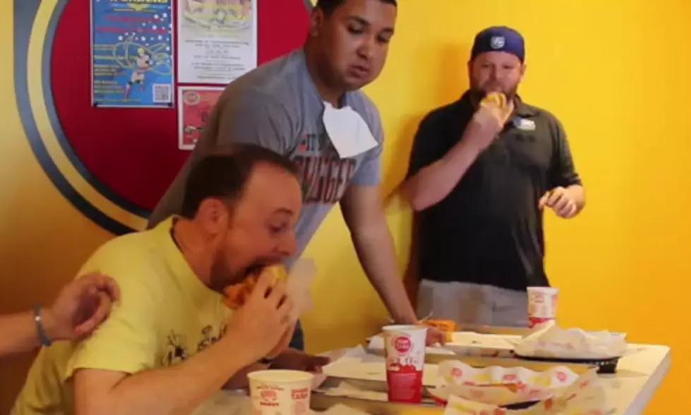 Cupcake Wins Battle of the DJs Grilled Cheese Donut Challenge