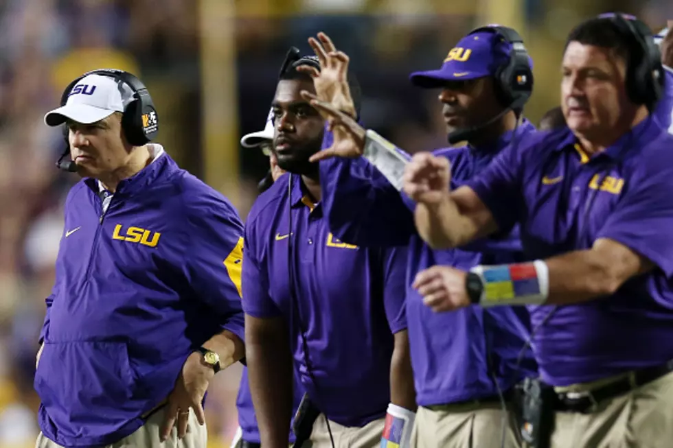 LSU Plans To Have All Coaches On The Sideline Saturday