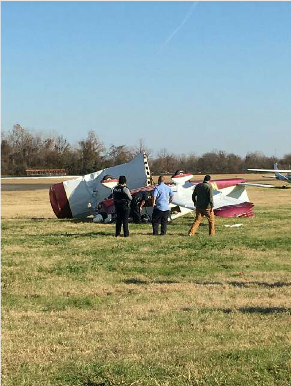 Plane Crashes at Shreveport’s Downtown Airport