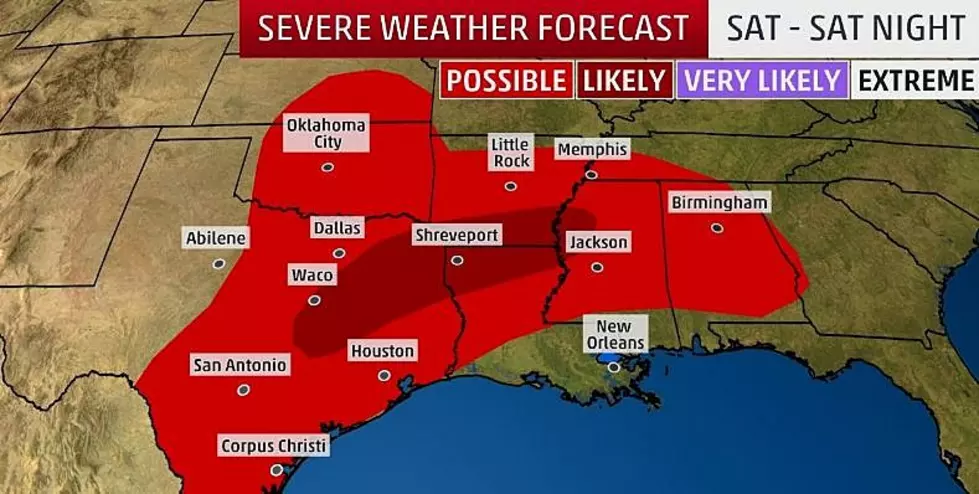 Tornado Watch Issued as Thunderstorms Move into Area