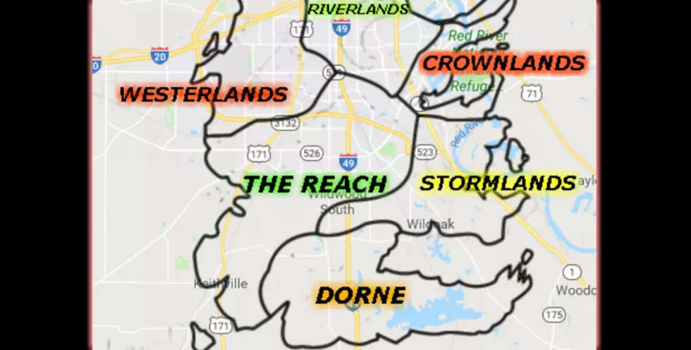 What If Shreveport Was Turned Into Westeros From Game of Thrones?