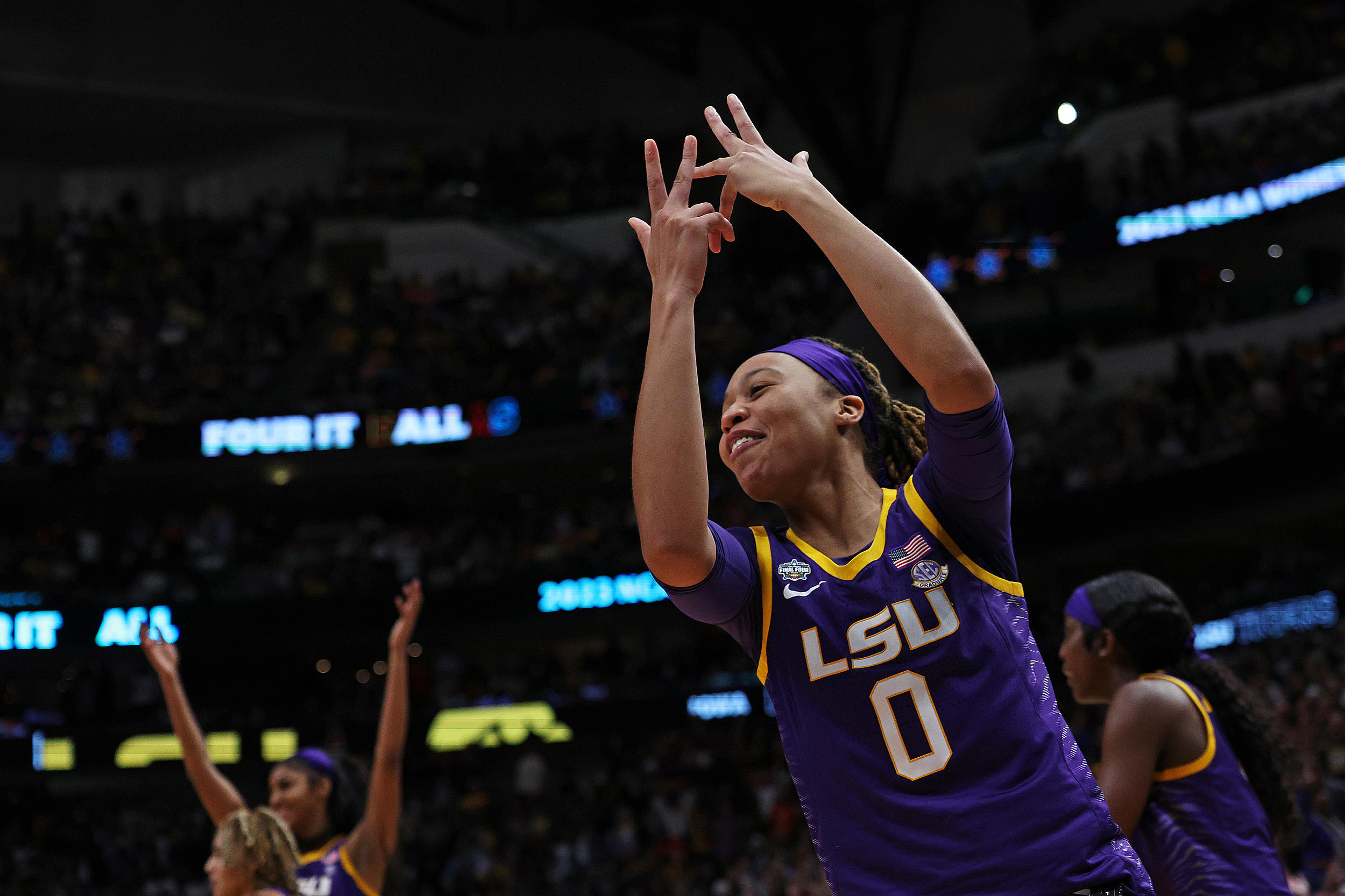 Why Vanessa Bryant surprised LSU women before Elite Eight with
