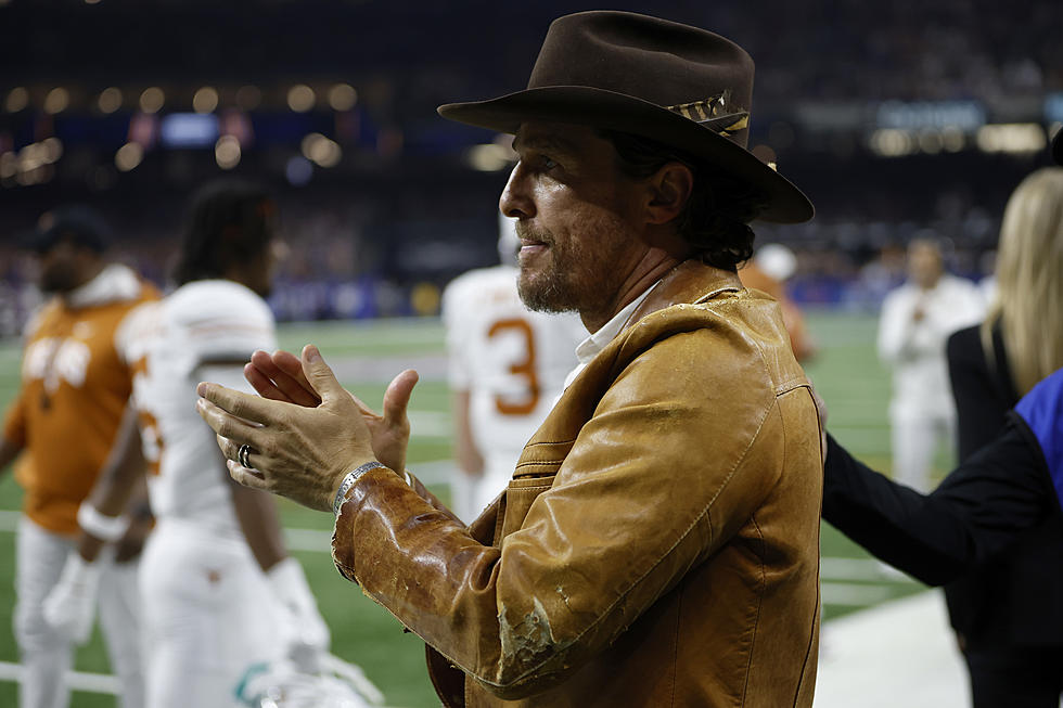 Yeah, Matthew McConaughey Was On The Texas Sugar Bowl Sideline