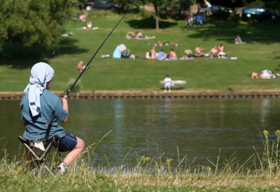 Lucky Larry Out Fishing?