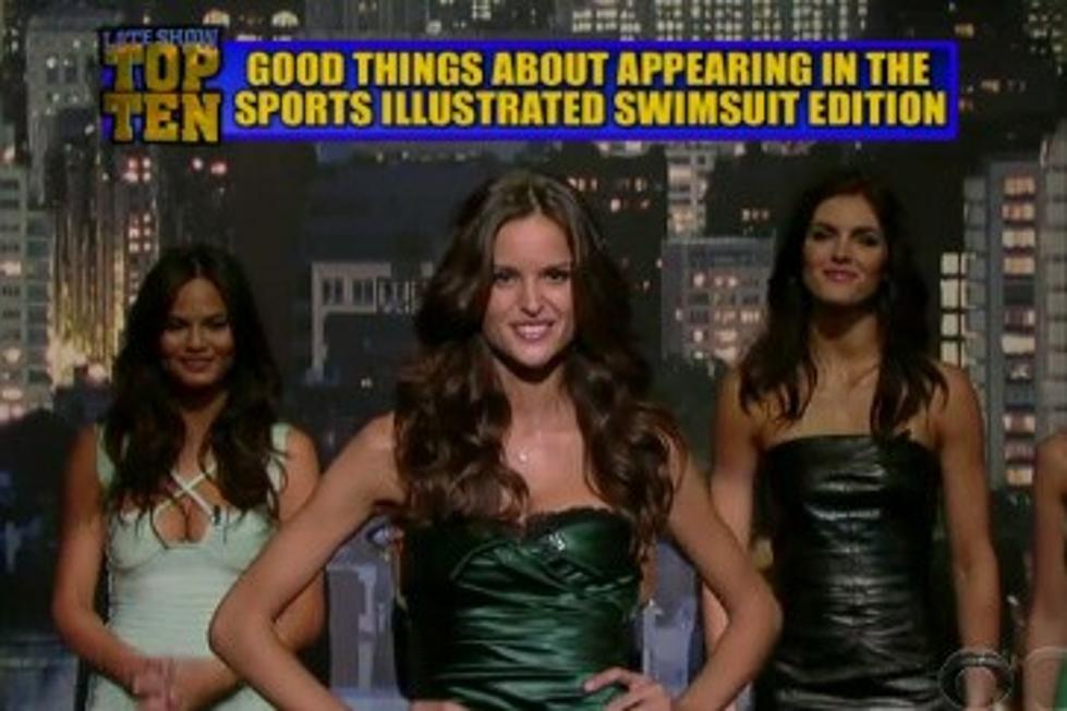SI Swimsuit Models Do Letterman’s Job [VIDEO]