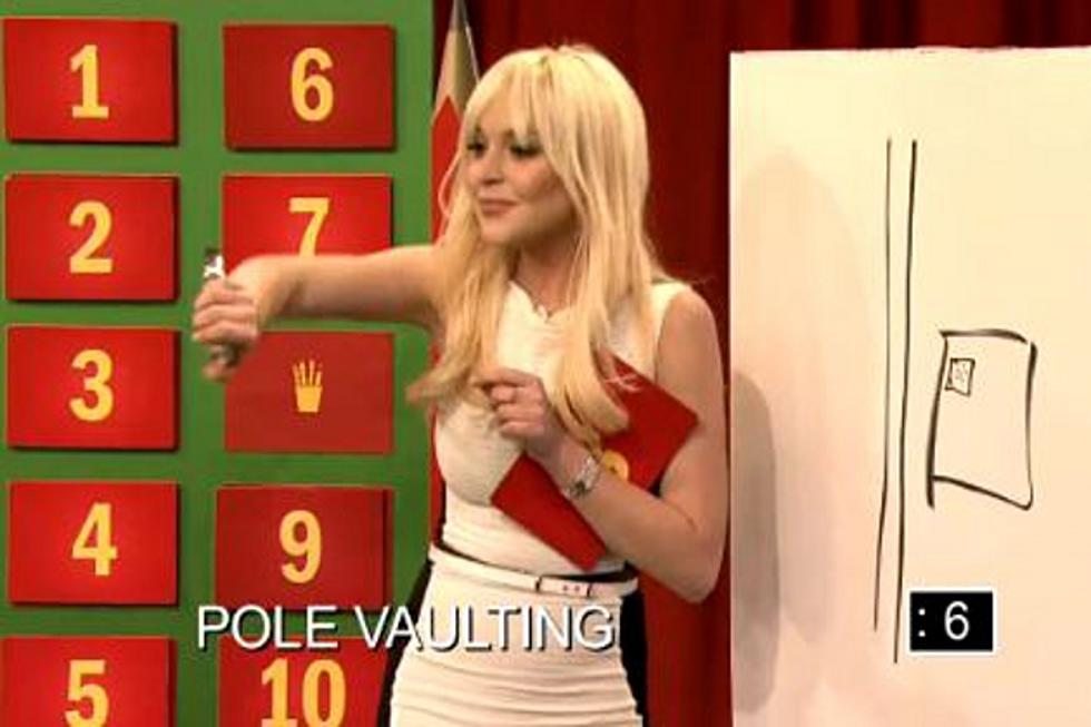 Lindsay Lohan Doesn’t Really Understand the Concept of Pictionary