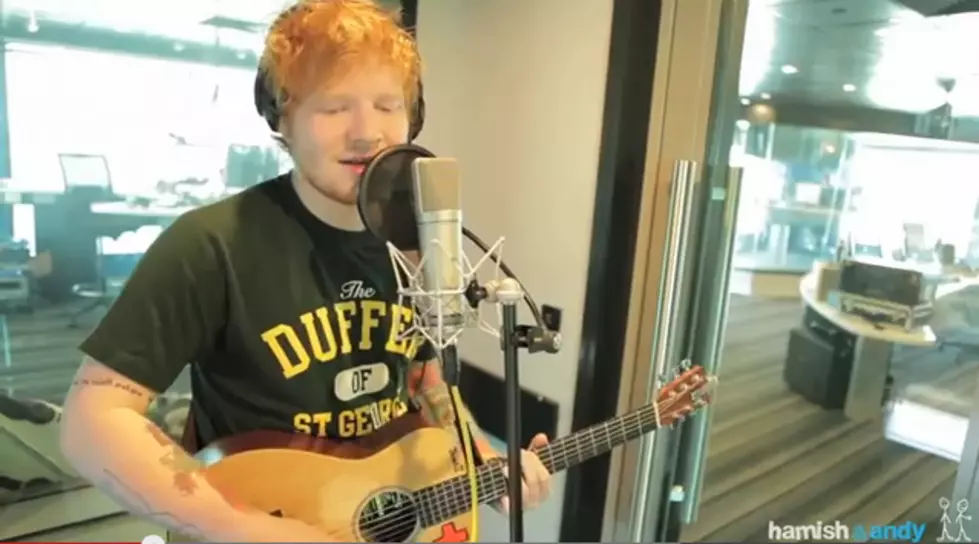 Ed Sheeran Covers Taylor Swift&#8217;s &#8216;I Knew You Were Trouble&#8217; [VIDEO]