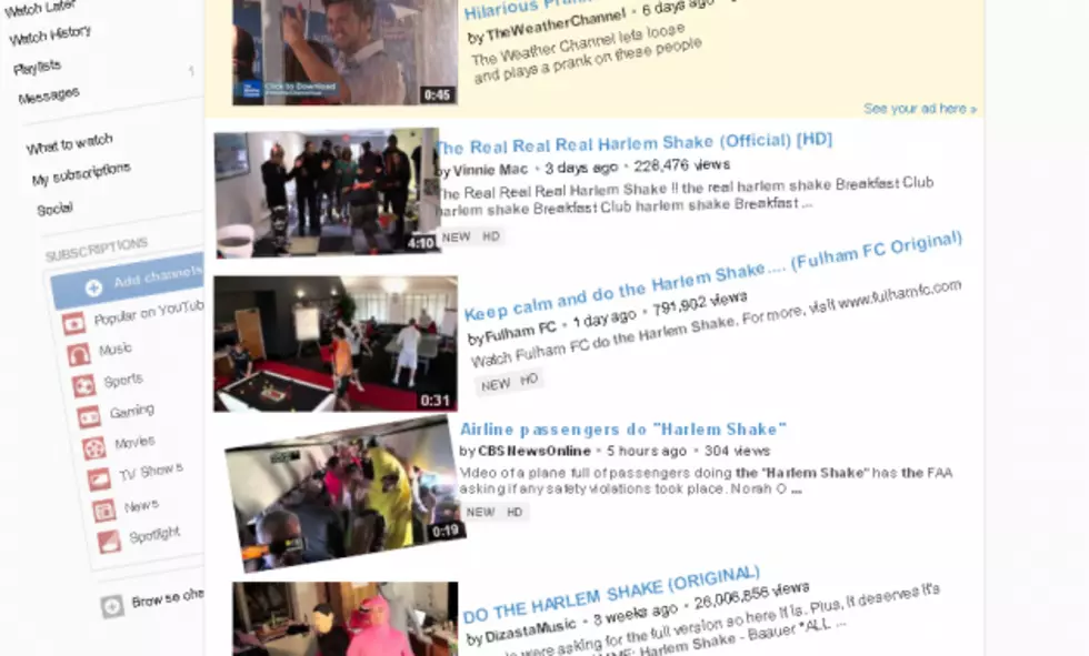YouTube Does &#8216;The Harlem Shake&#8217; [VIDEO]