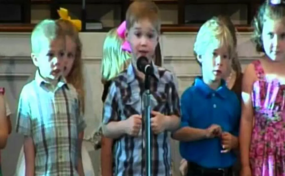 Adorable Boy Recites All of the Books of the Bible With a Surprise Ending [VIDEO]