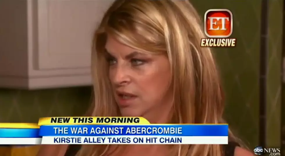 Kirstie Alley Takes On Abercrombie & Fitch [VIDEO + POLL]