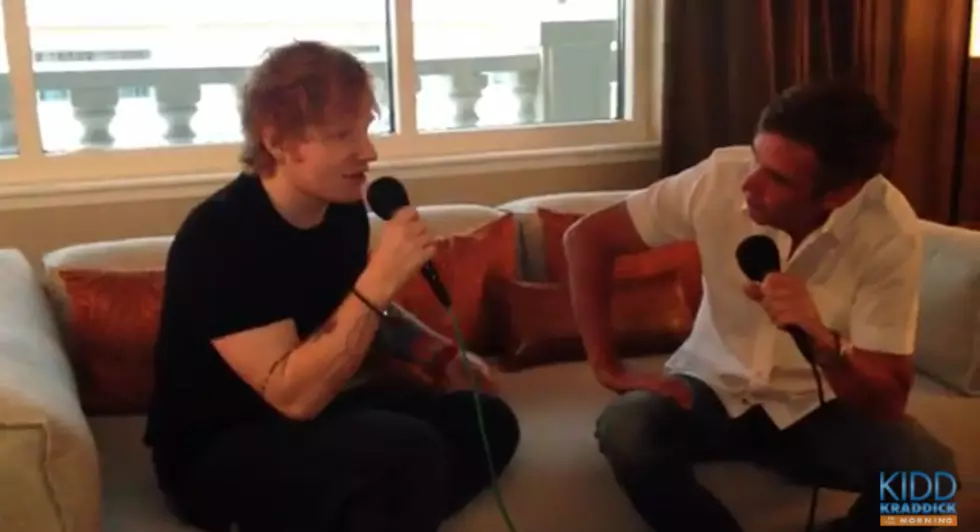 Ed Sheeran Hangs With Kidd Kraddick – KKITM Best of the Day