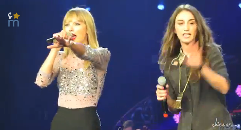Sara Bareilles Joined Taylor Swift On Stage [VIDEO]