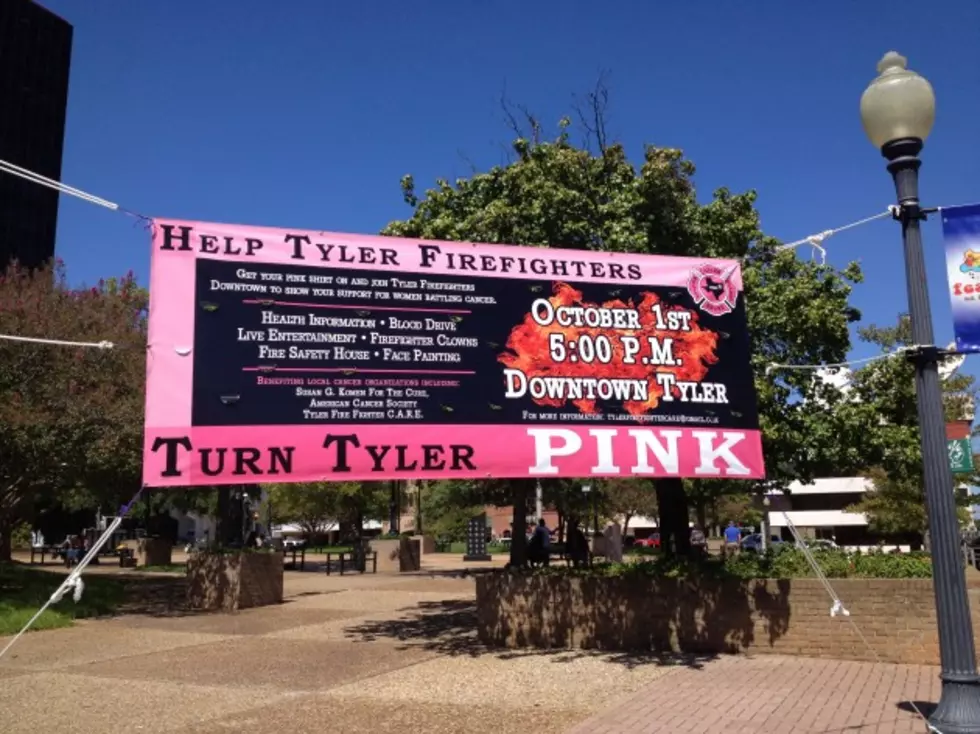 Help Tyler Firefighters Turn Tyler Pink On Oct. 1
