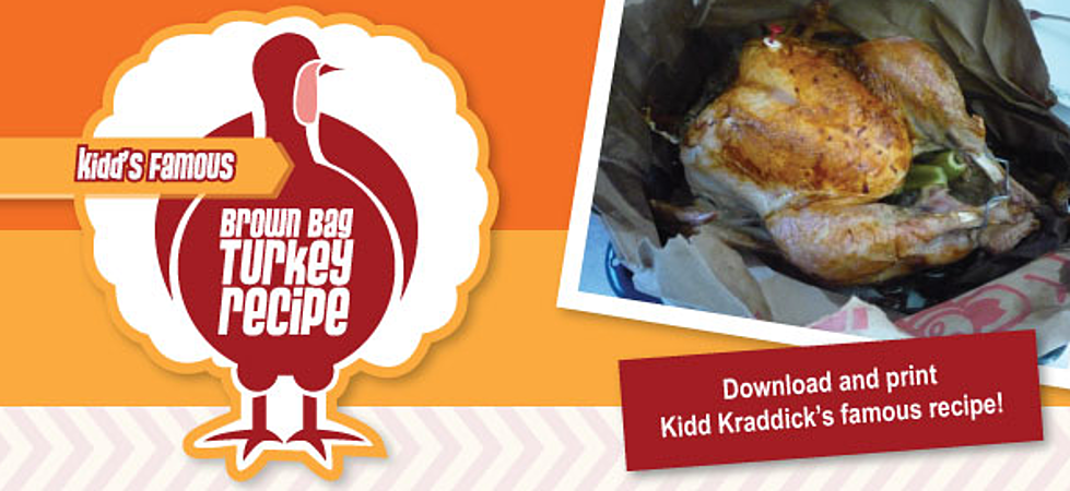 Kidd Kraddick&#8217;s Brown Bag Turkey Recipe