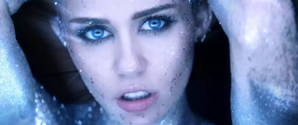 Miley Goes Metallic for New Video
