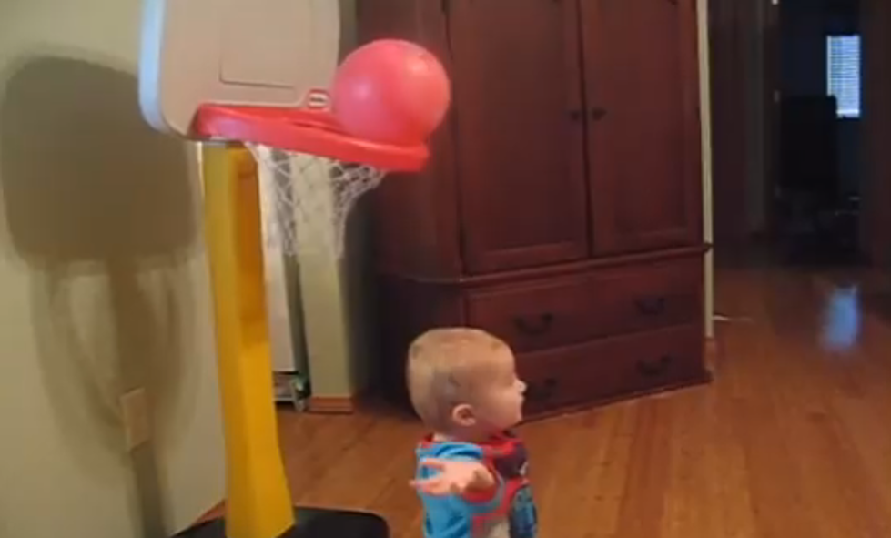 Talented Two-Year-Old Titus’ Trick Shots [VIDEO]