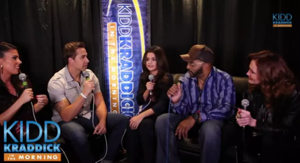 Backstage With Selena Gomez and Kidd Kraddick in the Morning &#8211; KKITM Best of the Day